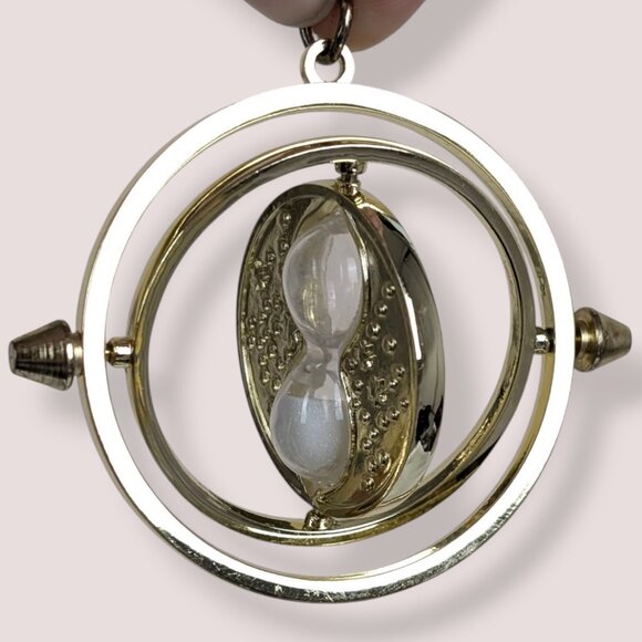 (2/$20) Time Turner Hourglass Pendant - Picture 2 of 6